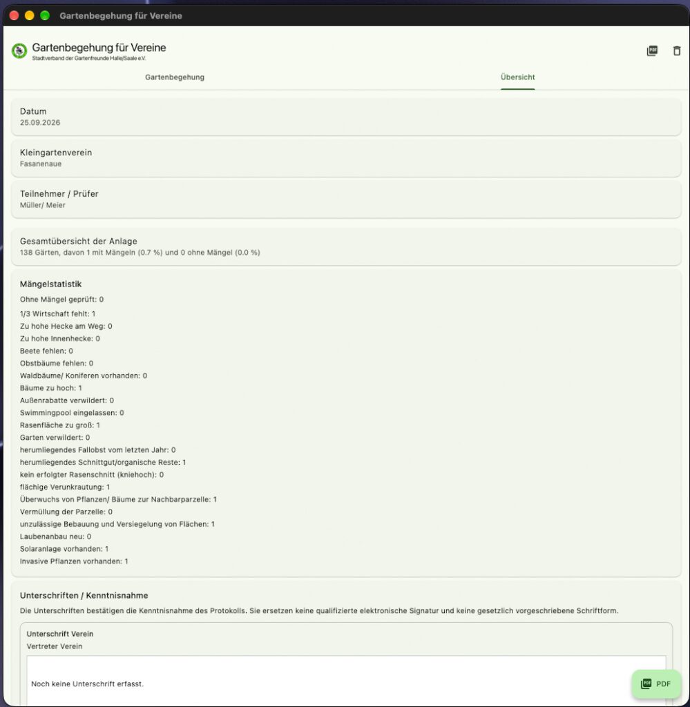Screenshot 2 Gartenbegehung